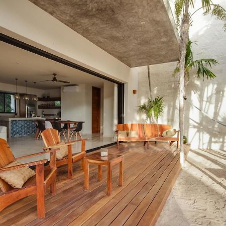 Ferienwohnung Tulsayab Luxury Development Tulum Exterior foto