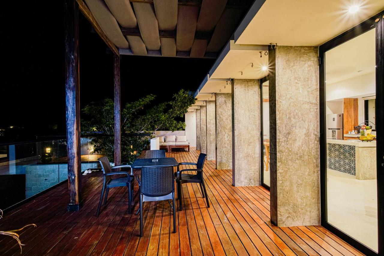 Ferienwohnung Tulsayab Luxury Development Tulum Exterior foto