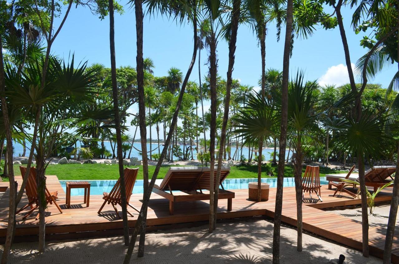 Ferienwohnung Tulsayab Luxury Development Tulum Exterior foto