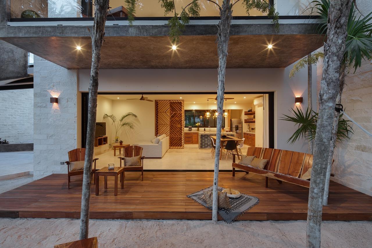 Ferienwohnung Tulsayab Luxury Development Tulum Exterior foto