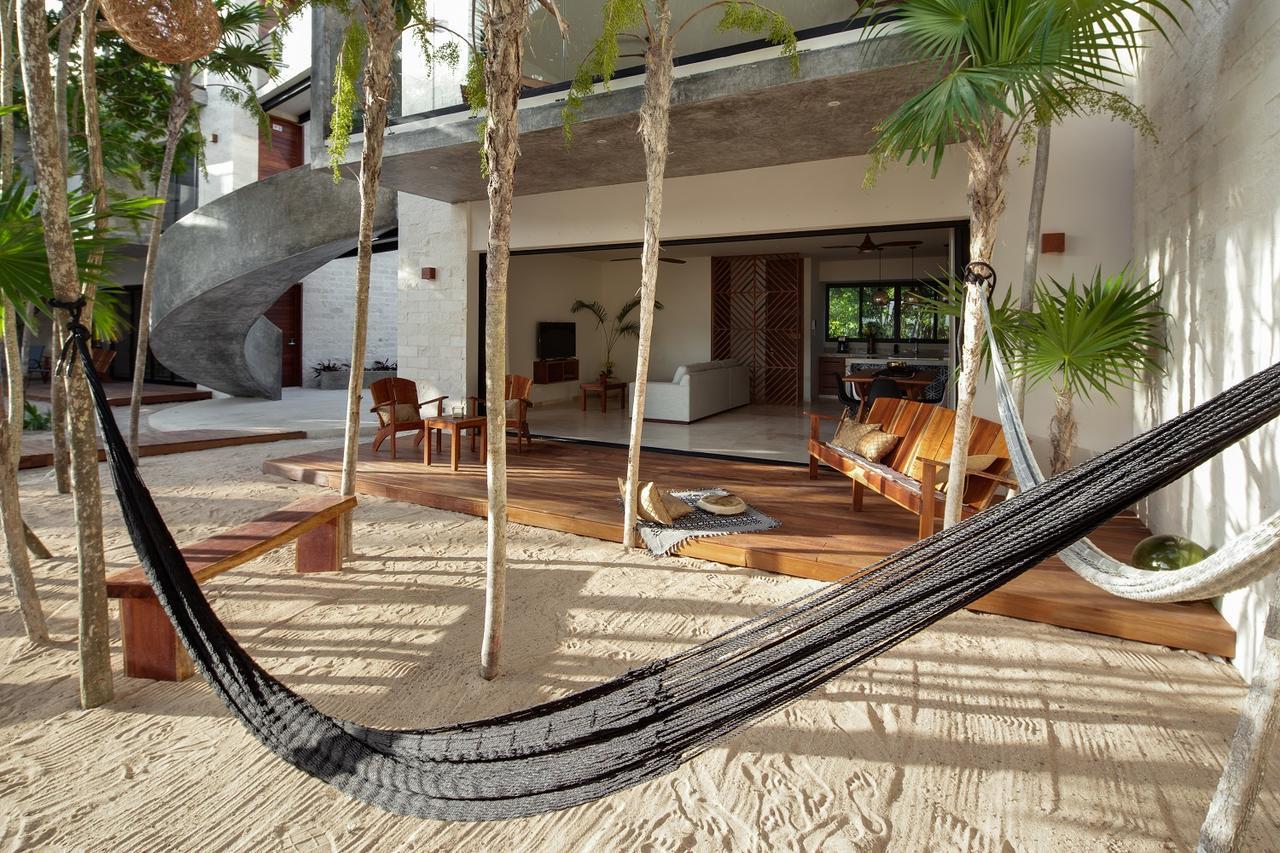 Ferienwohnung Tulsayab Luxury Development Tulum Exterior foto