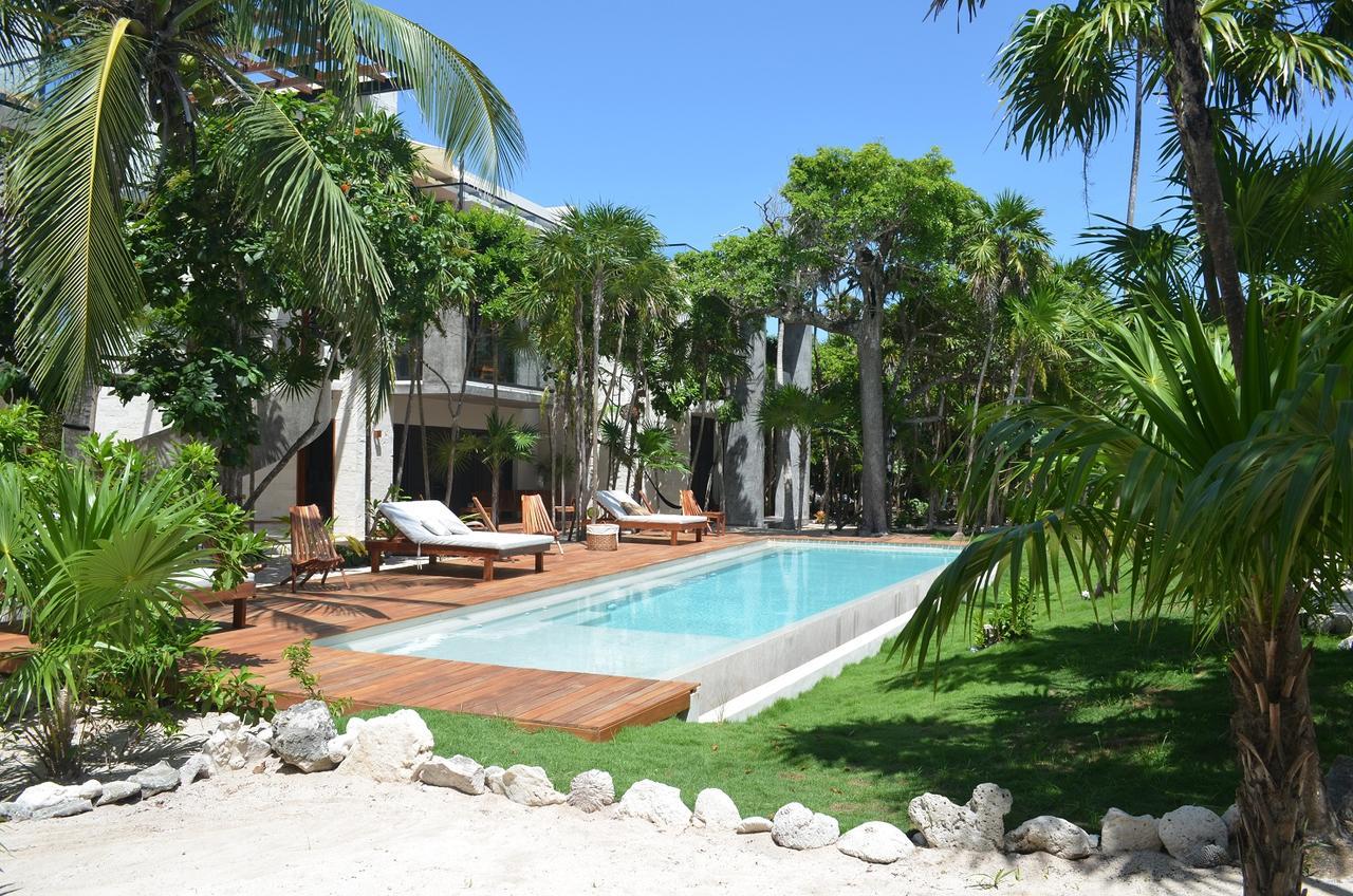 Ferienwohnung Tulsayab Luxury Development Tulum Exterior foto