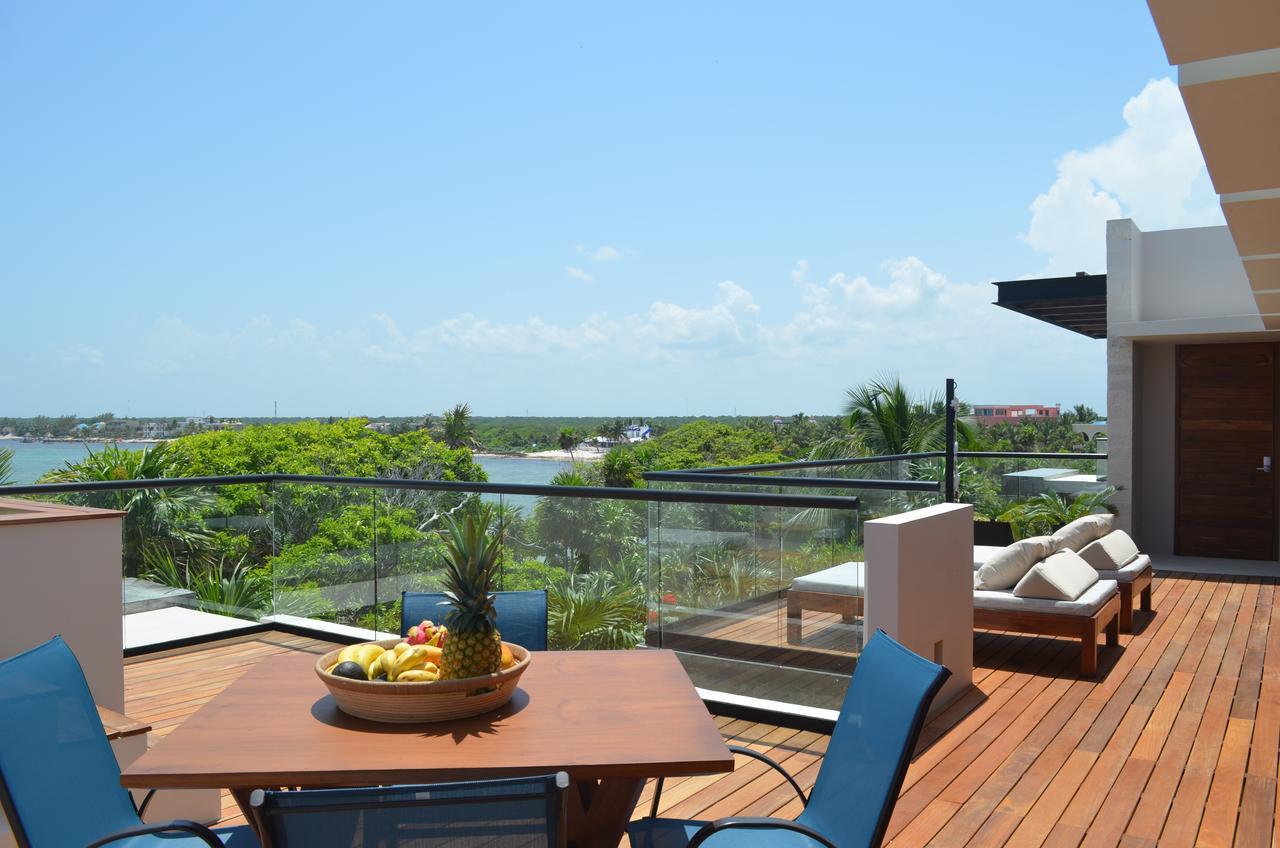 Ferienwohnung Tulsayab Luxury Development Tulum Exterior foto