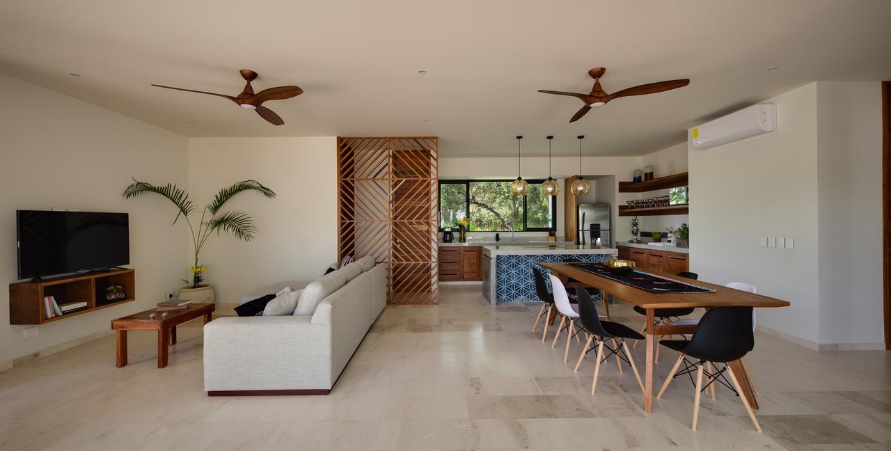 Ferienwohnung Tulsayab Luxury Development Tulum Exterior foto