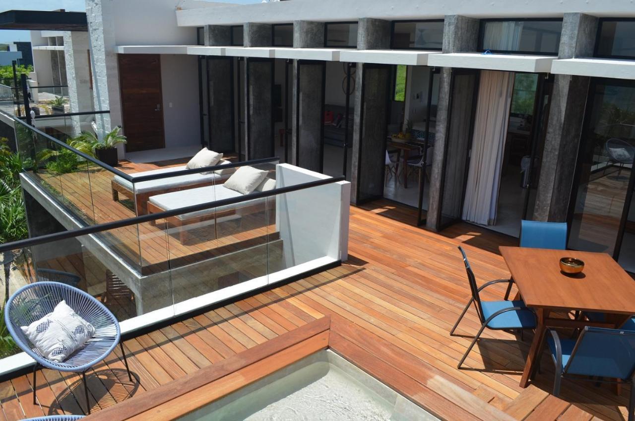 Ferienwohnung Tulsayab Luxury Development Tulum Exterior foto