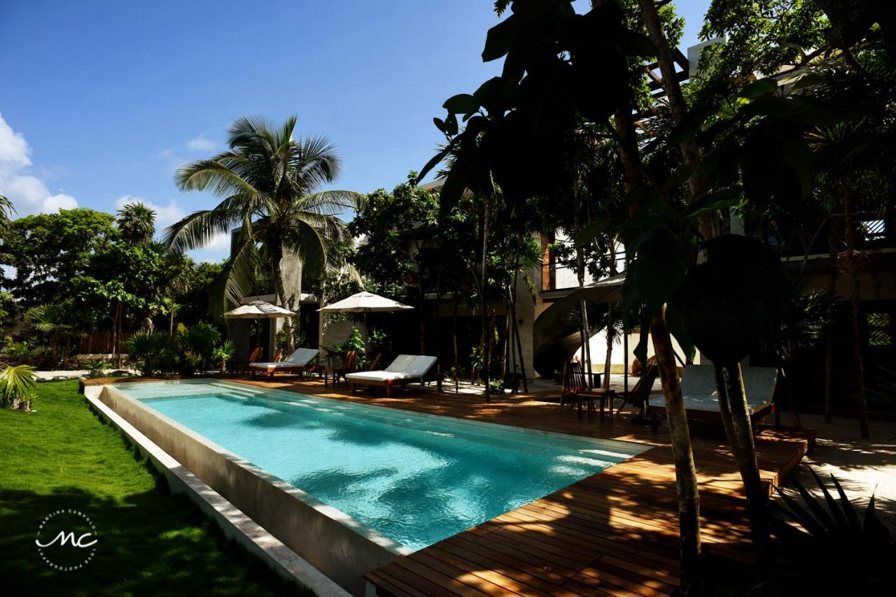 Ferienwohnung Tulsayab Luxury Development Tulum Exterior foto
