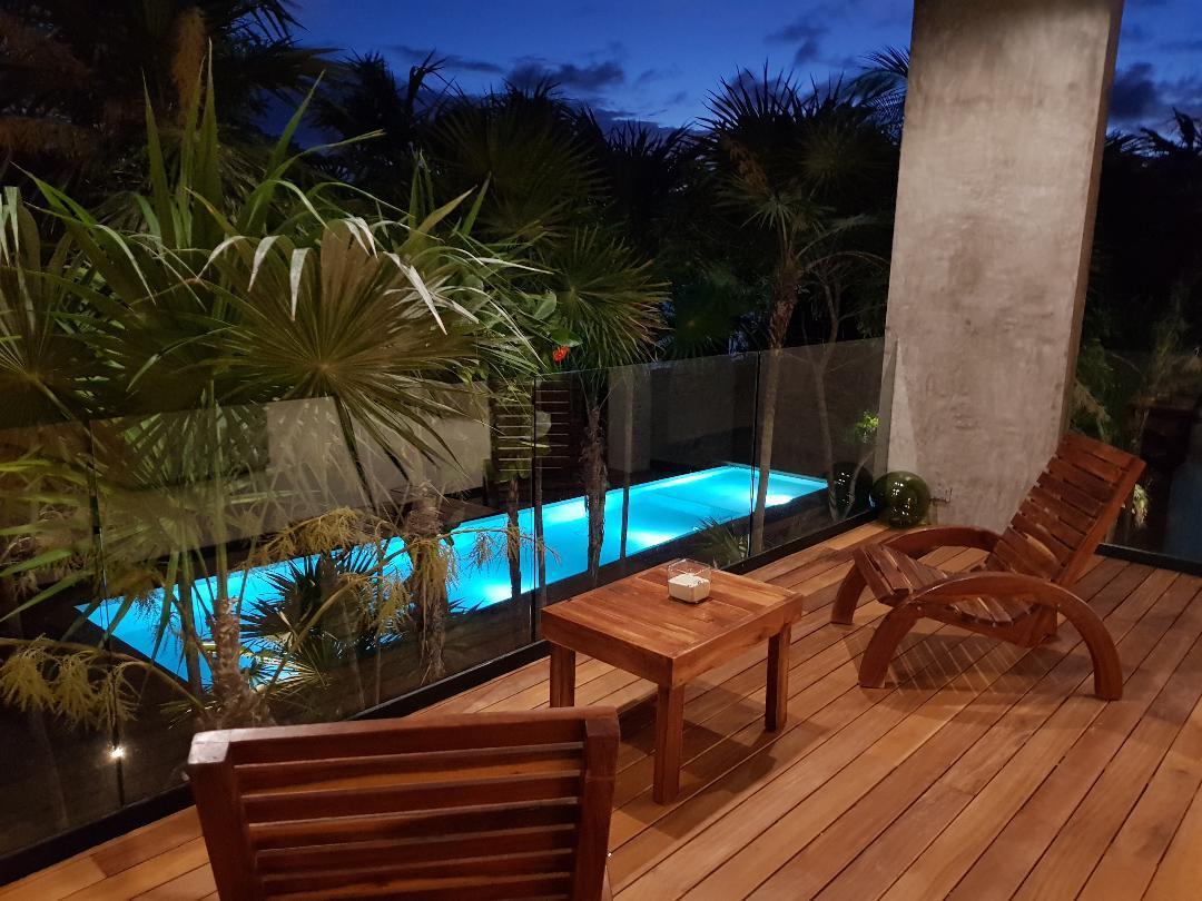 Ferienwohnung Tulsayab Luxury Development Tulum Exterior foto