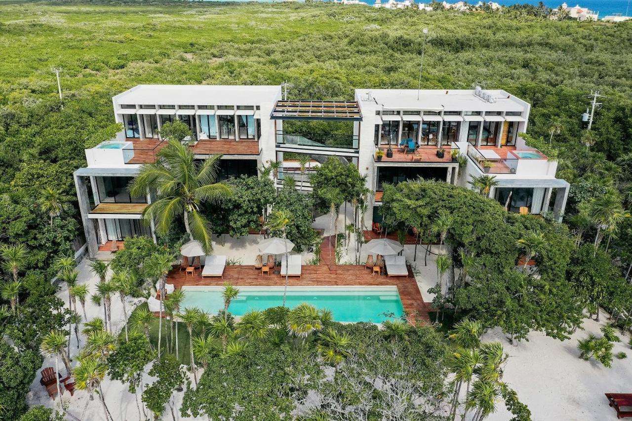 Ferienwohnung Tulsayab Luxury Development Tulum Exterior foto