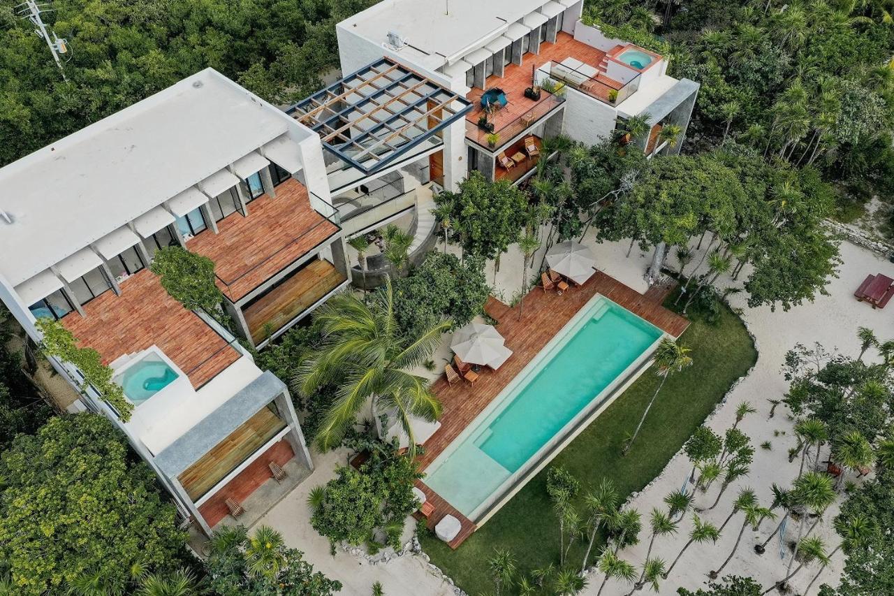 Ferienwohnung Tulsayab Luxury Development Tulum Exterior foto