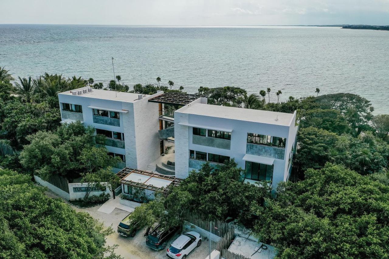 Ferienwohnung Tulsayab Luxury Development Tulum Exterior foto