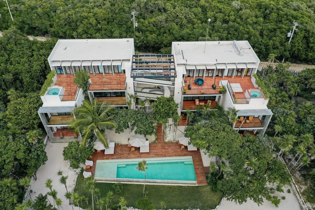 Ferienwohnung Tulsayab Luxury Development Tulum Exterior foto